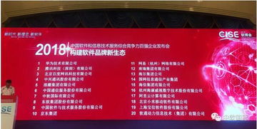 中軟國際榮膺2018中國軟件和信息技術(shù)服務(wù)綜合競爭力第七強(qiáng)，排名持續(xù)攀升彰顯卓越實(shí)力